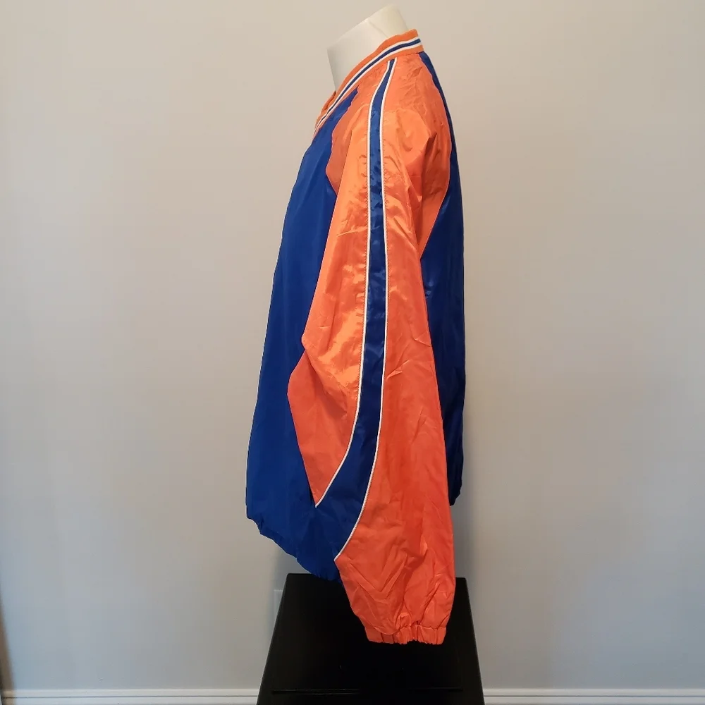 Florida Gators Vintage Wind Rain Track Jacket‎ Pullover Coat Blue Size Medium